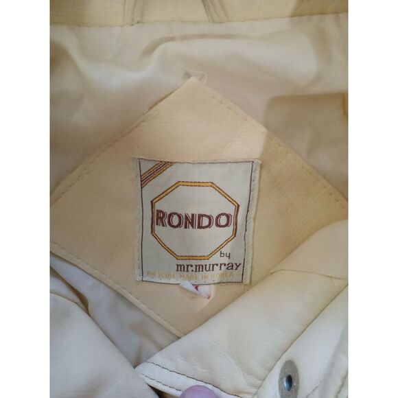 Womens Vegan Embroidered Western Jacket  Faux Leather Med Rondo by mr. murray - Picture 8 of 15